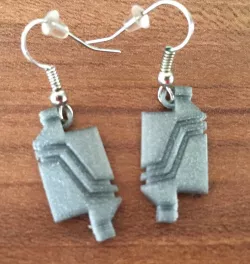 Stargate Replicator Earrings
