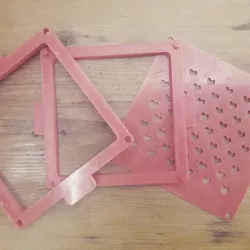 Stencils and stencil holder set