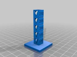 Temp Calibration Tower PLA