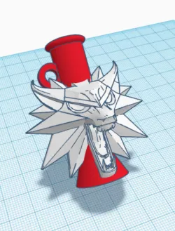 The Witcher bong mouthpiece
