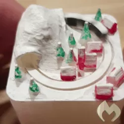 Toy Train (Mechanical Toy - print in place)