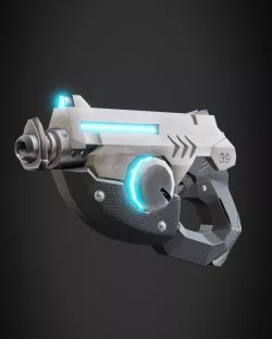 Tracer Pulse Gun for Cosplay 3D print model