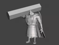 Urouge One piece 3D Model