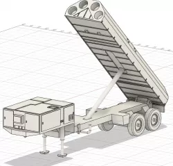 USAF GLCM Transporter-Erector Launcher