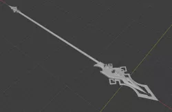 Vortex Vanquisher for cosplay Zhongli Genshin Impact