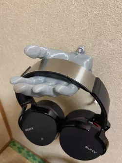 Wall mounted hand shape Headphone Holder