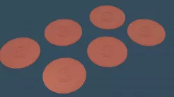 Wargaming Objective Markers and Tokens