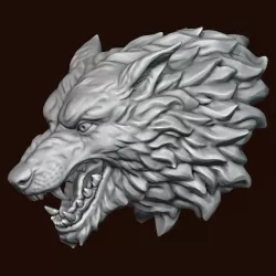 Wolf head