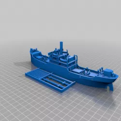 WW1 US Cargo ship EFC 1001 'Ferris' 1/350 scale