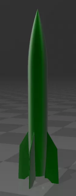 WW2 V2 rocket