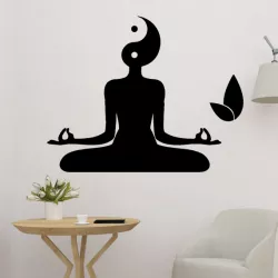 Yoga Meditation Wall Art 2D