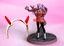 Zero Two - Darling In The Franxx head piece head bands cosplay