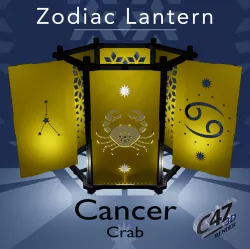 Zodiac Lantern - Cancer (Crab / Lobster)