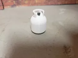 1/10 scale propane tank
