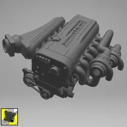 1/24 Scale Engine RB26DETT Nissan Skyline