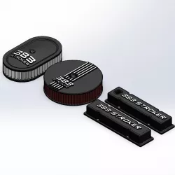 1/24 Scale SBC 383 Stroker Detail Parts