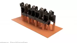 1/35th Panther (Ausf. D + Initial) single link workable tracks