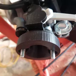 212cc air filter adapter for PCV and air trim valve
