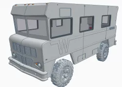 313mm Wheelbase Tonka Winnebago Styled Body For RC
