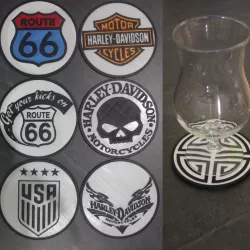 6 Coaster USA - Harley