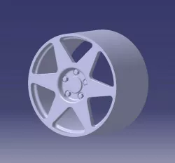 6 Spoke Speedline style for 1/24 BMW e36 320i BTCC