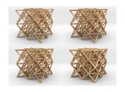 64 Tetrahedron Grid Pack