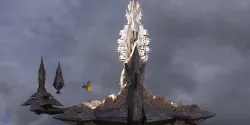 Anubis Gods City Floating Pyramids Kitbash 4