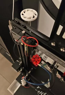 Aperture Science Z-axis extruder knob for Creality Ender 3 or CR-10 (or any T8 lead screw)