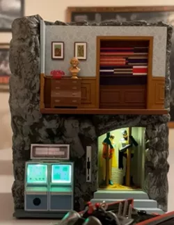 Batcave batman vintage diorama series
