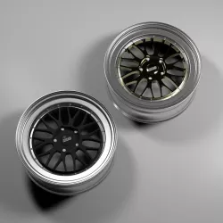 BBS Lemans alloy and keychain