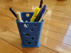 Bean: the stable 3D printed customizable pen holder