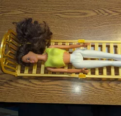 Bed Rightsized for Barbie Doll (12" x 3.6")