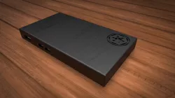 Beskar ingot RPI zero case