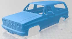 Blazer Mk2 K5 1989 Printable Body Car