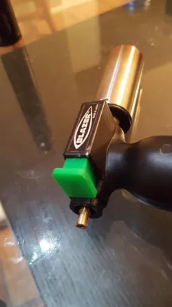 Blazer torch button