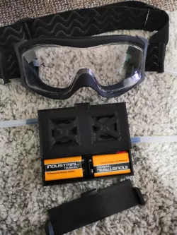 Budget goggle defogger for airsoft