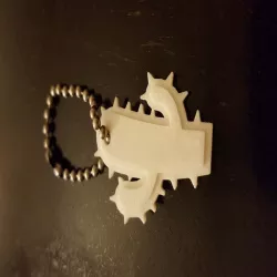 cactus keychain