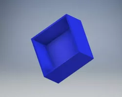 CAP FOR STEEL BAR PROFILE 40 x 40 MM.