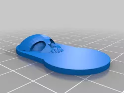 Cart Key Keychain Fob