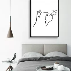 Cat Line Art