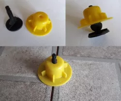 Ceramic floor leveler