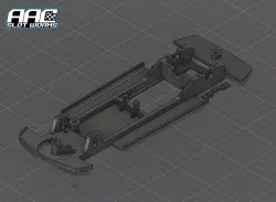 Chassis Slot Nissan GTR Skyline R33 Arii Model Car