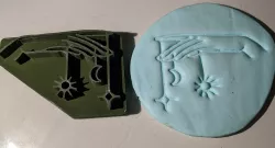 Clay stamp