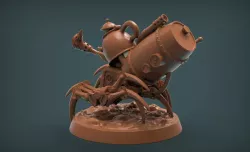 clockwork kettle-flamethrower (Eldritch Cannon)  KnightKettle