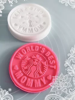 cookie cutter and stamp worlds best mommy