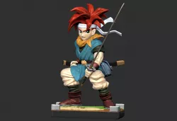 Crono 3d Printable Figure Chrono trigger fans
