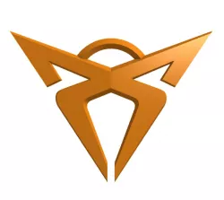 Cupra Logo Keychain