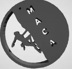Customizable keychain climber
