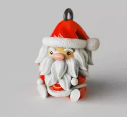 Cute Chibi Santa Claus Keychain Christmas Decoration -keychain,christmas tree,cake ,tree-christmas decoration
