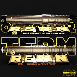 Darth Revan Lightsabers Sculptures - Star Wars 3D Models - Tested and Ready for 3D printing
